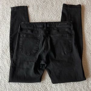 Articles Of Society Black Distressed Skinny Jeans Size 29